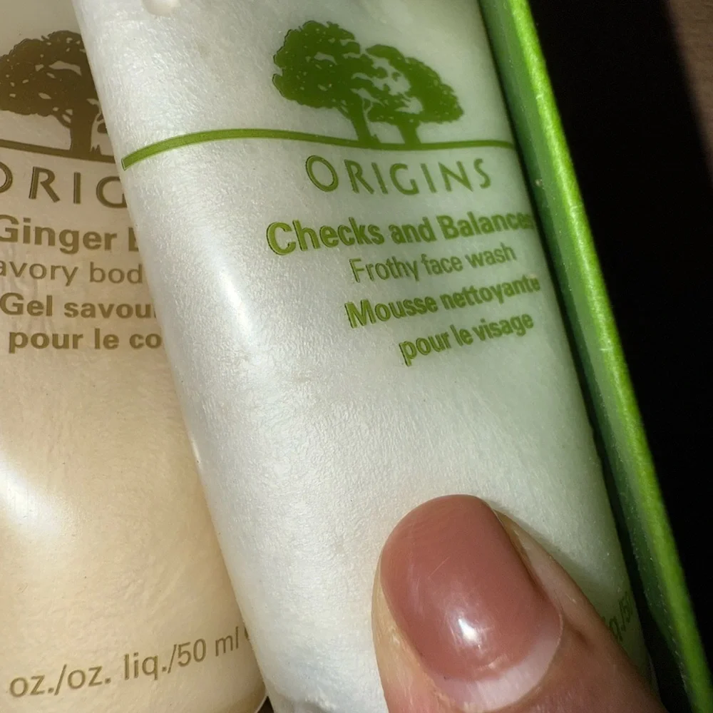 Origins 4 Pieces Natures Age Erasers Minis Creams‎ Wash Skin Face Body Gift  A